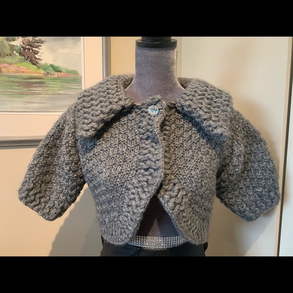 Thomas Wylde cropped cardigan/bolero. - Picture 6 of 11